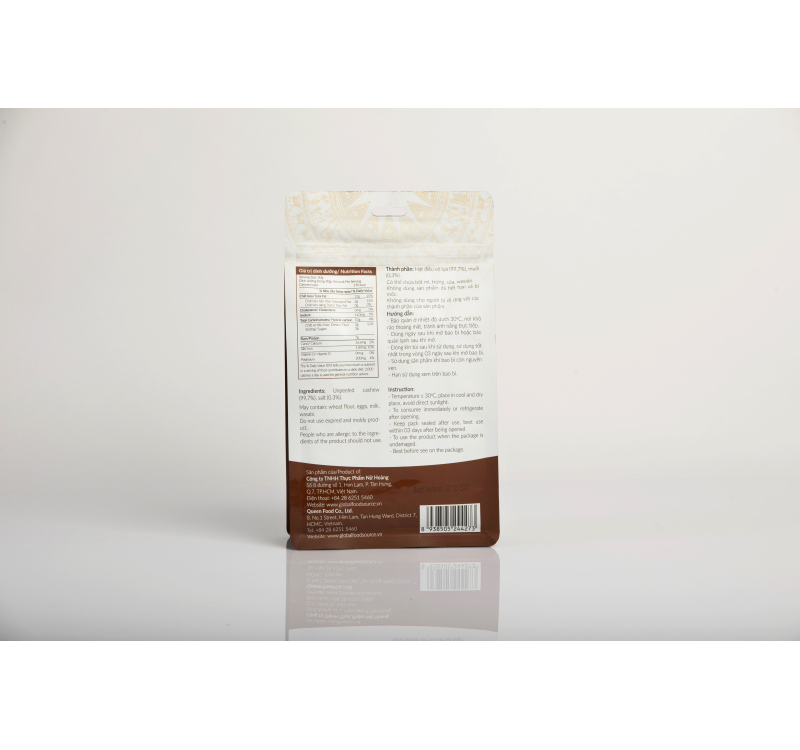 HẠT ĐIỀU VỎ LỤA 200G