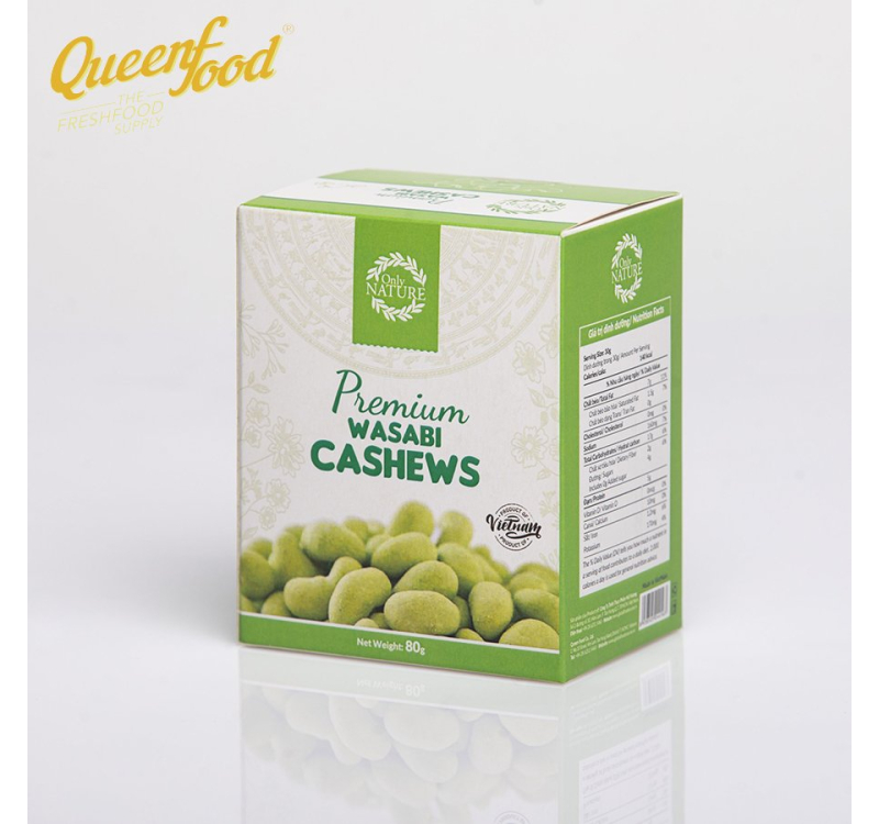 HẠT ĐIỀU WASABI 80G