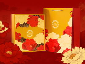 HỘP QUÀ HOA MẪU ĐƠN ĐỎ 