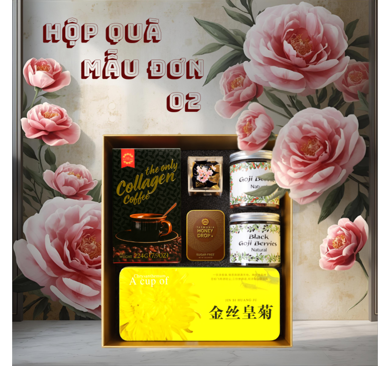 HỘP QUÀ MẪU ĐƠN ĐỎ 02