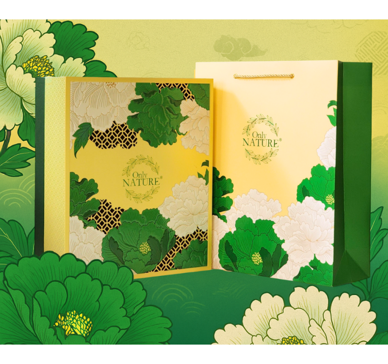 HỘP QUÀ MẪU ĐƠN XANH 10