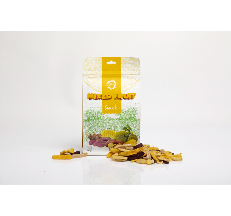 HỖN HỢP TRÁI CÂY SẤY 100G